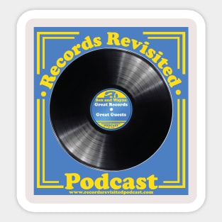 Records Revisited Logo Sticker